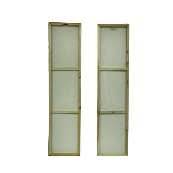 42 in. Twin Herons Black and White Canvas Print Set - Picture 3 of 3